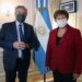 ALBERTO FERNÁNDEZ SE REUNIÓ CON GEORGIEVA: «ES MUY CONSCIENTE DE LA SITUACIÓN QUE VIVE ARGENTINA»