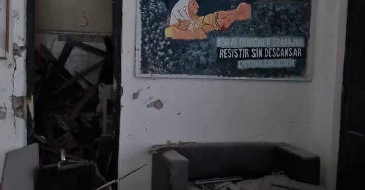 EL MINISTRO DE JUSTICIA REPUDIÓ EL ATAQUE A UNA SEDE DEL FRENTE DE TODOS EN BAHÍA BLANCA