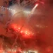 Clausuraron El Monumental por el uso de bengalas y fuegos artificiales ante Atlético Mineiro