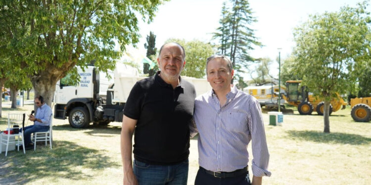 FERNANDO GRAY VISITÓ TRES ARROYOS Y SE REUNIÓ CON EL INTENDENTE, PABLO GARATE