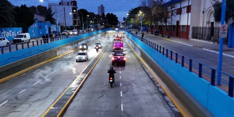 Vialidad habilitó al tránsito el Paso Bajo Nivel “Manuel Belgrano”