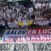 Marcha de velas de residentes del Hospital Garrahan al Obelisco