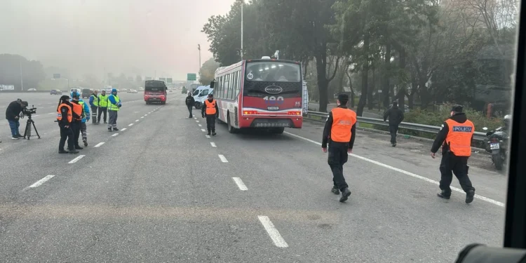 Marcha contra la condena de Cristina Kirchner: operativos especiales en la autopista Riccheri