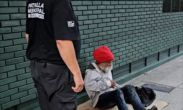 Denuncia contra la Patrulla Municipal de Mar del Plata por hostigar y detener a personas sin techo