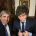 Milei arremetió contra «periodistas» tras el video que involucró «falsas afirmaciones» de Caputo a Fantino