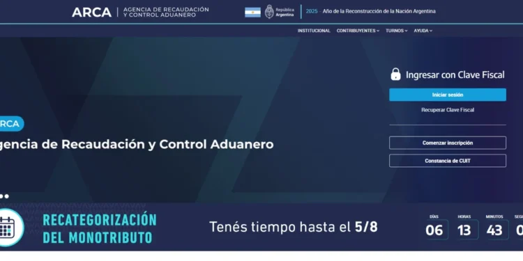 ¿Qué pasó con la web de ARCA y cuándo vuelve a funcionar? El comunicado oficial