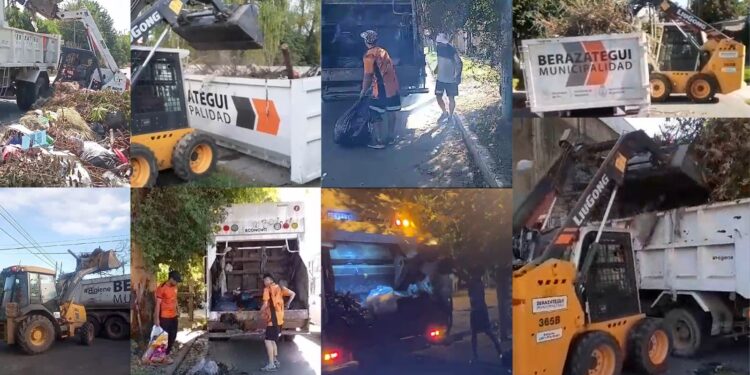 Operativos municipales para erradicar puntos de arrojo ilegales de basura