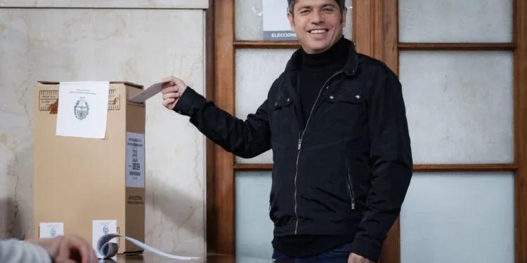 Axel Kicillof: «Es una elección muy importante, todos le están dando gran relevancia»