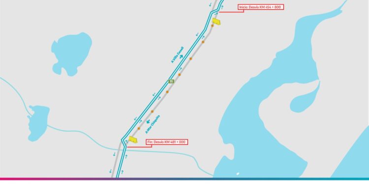 Nuevo desvío de tránsito por obras en la Ruta Provincial Nº 11
