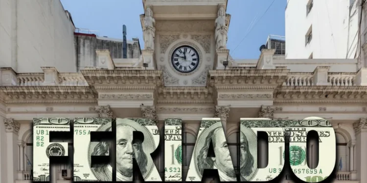 Feriado bancario en medio de la volatilidad del dólar: la comunicación oficial del Banco Central