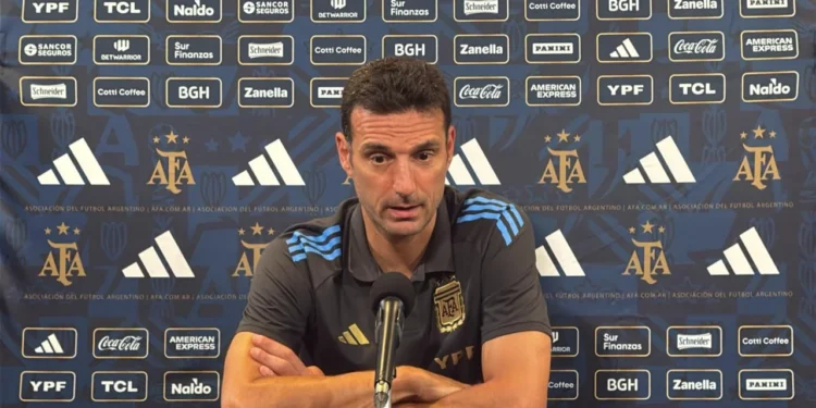 Scaloni, tras la goleada argentina ante Puerto Rico: “El amistoso sirve para probar jugadores”