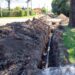 Refuerzan la Red de agua potable para el barrio Santa Rosa