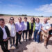 Axel Kicillof recorrió la obra de saneamiento del basural de Benito Juárez