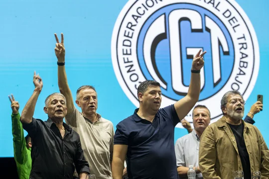 «Queremos que los trabajadores vuelvan a tener dignidad», dijo Cristian Jerónimo