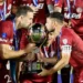 Lautaro “Laucha” Acosta se emocionó en su retiro del fútbol profesional