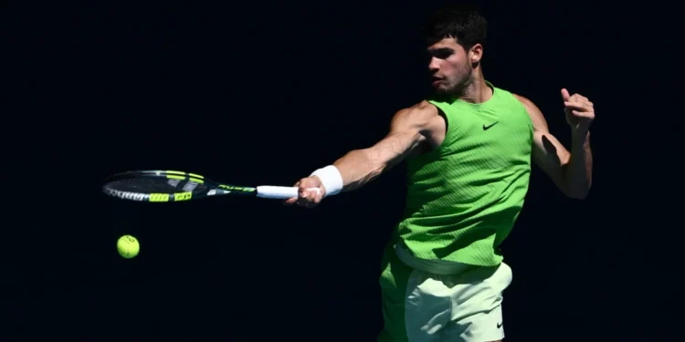 Alcaraz sigue firme en la búsqueda de su primer Abierto de Australia