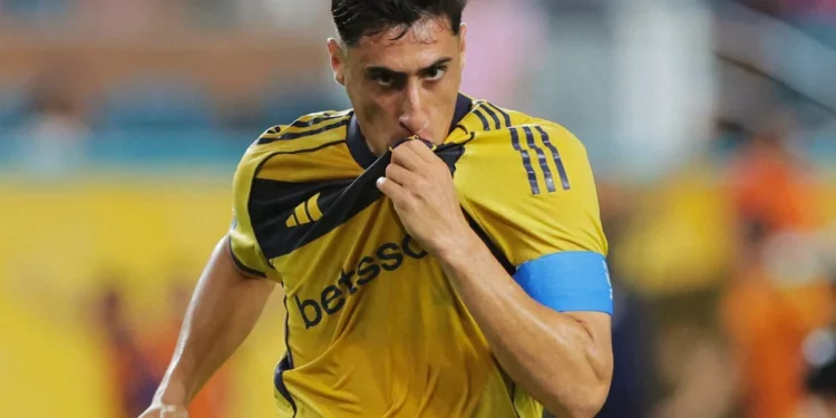 Merentiel se desgarró y enciende las alarmas en Boca a días del debut