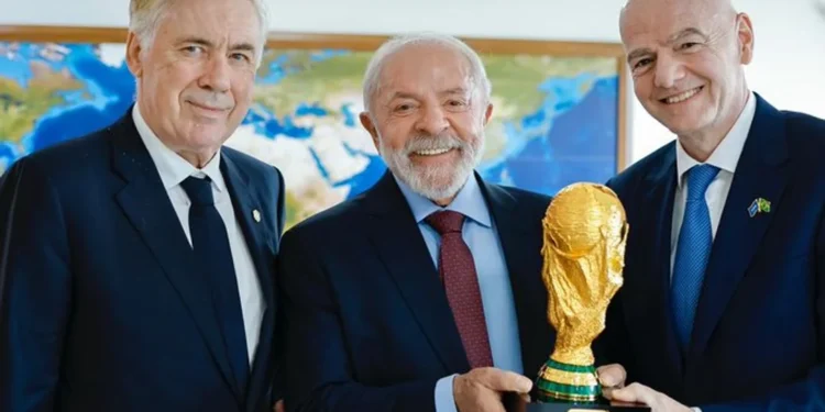 El inesperado pedido de Lula da Silva a Carlo Ancelotti: “Por favor entrena a…”