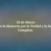 El Gobierno prepara un nuevo mensaje “sorpresa” para el Día de la Memoria, la Verdad y la Justicia