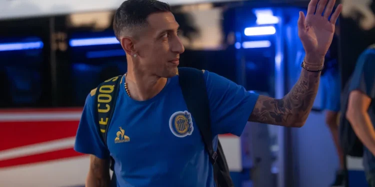 Ángel Di María sufrió una lesión y peligra su participación en la Copa Libertadores 2026