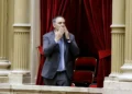 Toda la carne al asador para bancar a Adorni: Milei, Karina, el Gabinete y los senadores de Bullrich en los palcos