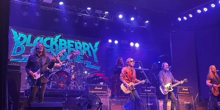 Blackberry Smoke desató una noche ardiente de rock sureño en Palermo