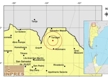 Los vecinos de Salta se levantaron de la cama por un sismo de 4.4 de magnitud