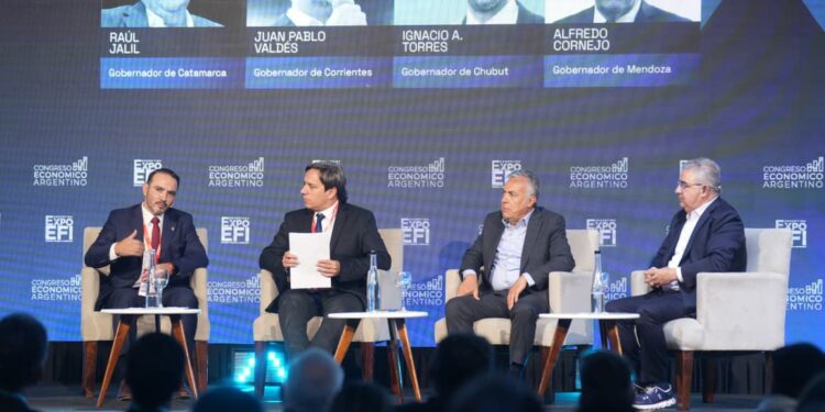El gobernador Valdés puso en agenda a Corrientes en la Expo EFI con el desarrollo productivo como eje