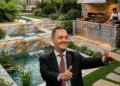 Cascada, parrilla y pileta: las excentricidades de la casa de Manuel Adorni