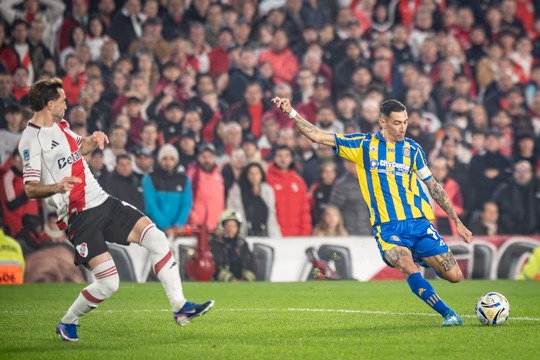 El llamativo posteo de Di María tras la eliminación de Central ante River