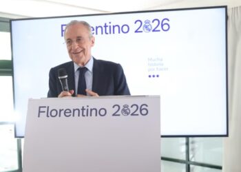 Florentino Pérez fue reelegido como presidente del Real Madrid