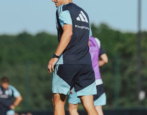 La Selección argentina completó su segundo entrenamiento en Kansas y Scaloni probó un once para jugar ante Honduras