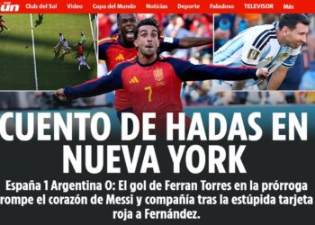 Los medios de todo el mundo reflejaron la victoria española y pusieron el foco en Messi
