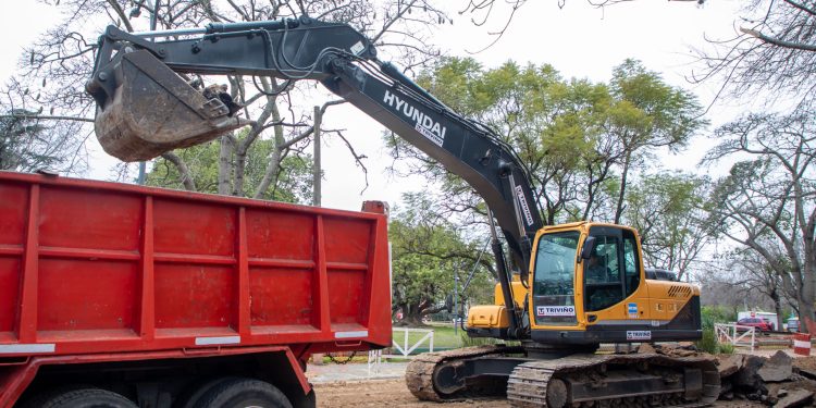 Avanza la repavimentación de la avenida Agote en Ranelagh