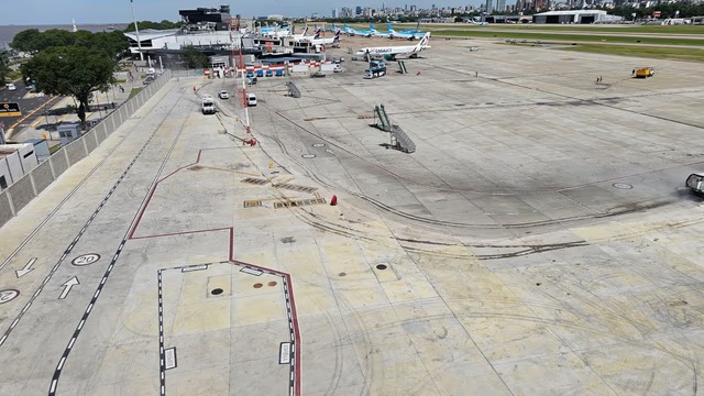 Desde hoy, el Aeroparque Jorge Newbery cerrará tres días por obras