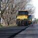Etapa final de la pavimentación del acceso a Pirovano