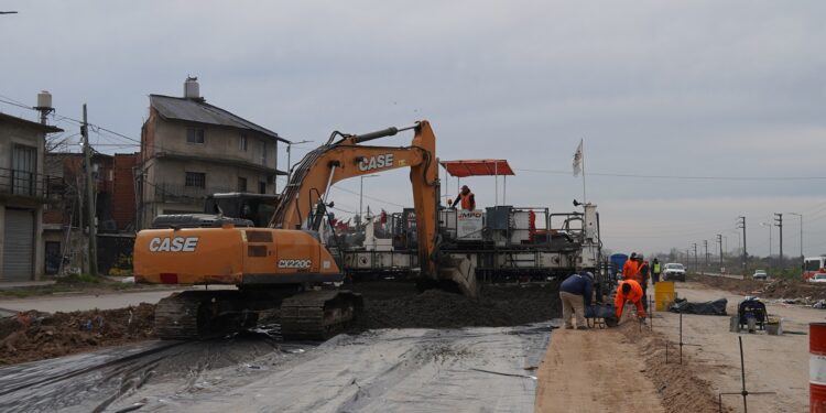 Ruta Provincial Nº 1003: avanza la obra de ampliación en Merlo y Morón