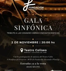Fundación Alexander Fleming presenta su Gala Sinfónica Solidaria