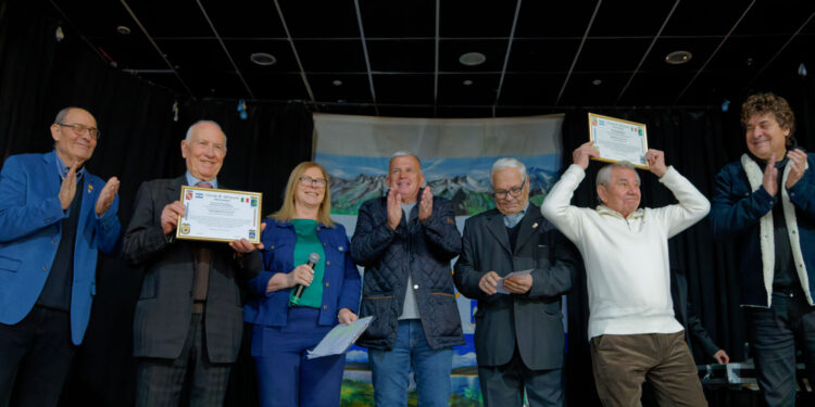 El Círculo Recreativo Abruzzese celebró sus 73 años