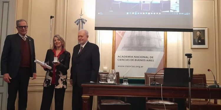 La investigadora Angeles Zorreguieta fue incorporada a la Academia Nacional de Ciencias de Buenos Aires