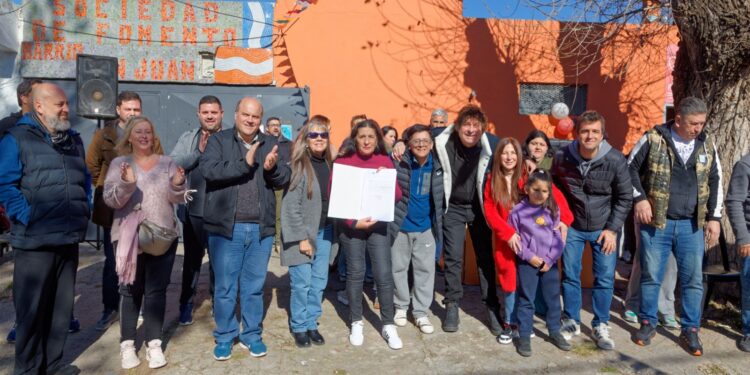 Se festejaron los 68 años de la Sociedad de Fomento San Juan