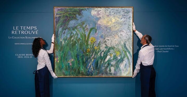 Una obra de Monet que llevaba décadas oculta rompe un récord histórico en Francia